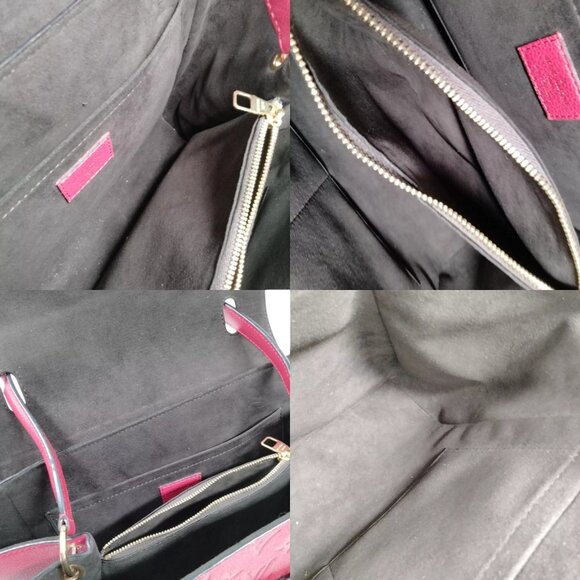 809739BA (X6) Louis Vuitton Hand Bag Trocadero Red Monogram Empreinte - Picture 10 of 13